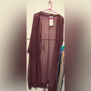 Karlie Sheer Purple Kimono